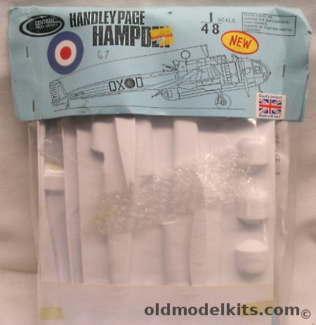 Contrail 1/48 Handley Page Hampden plastic model kit